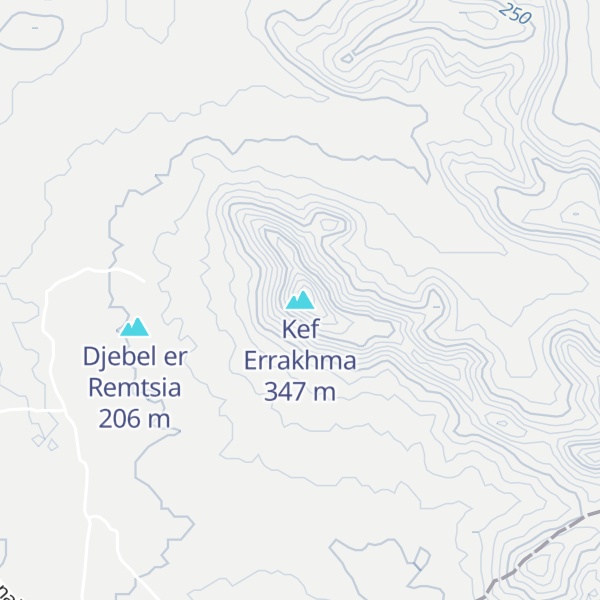 Map of Kef Errakhma