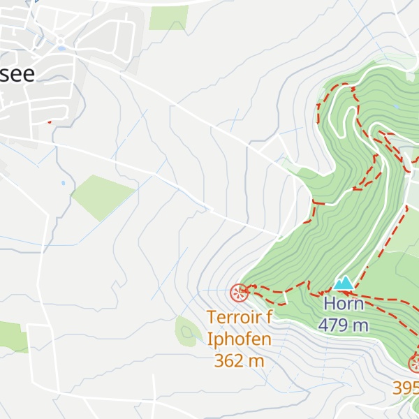 Map of Küchenmeisterhütte