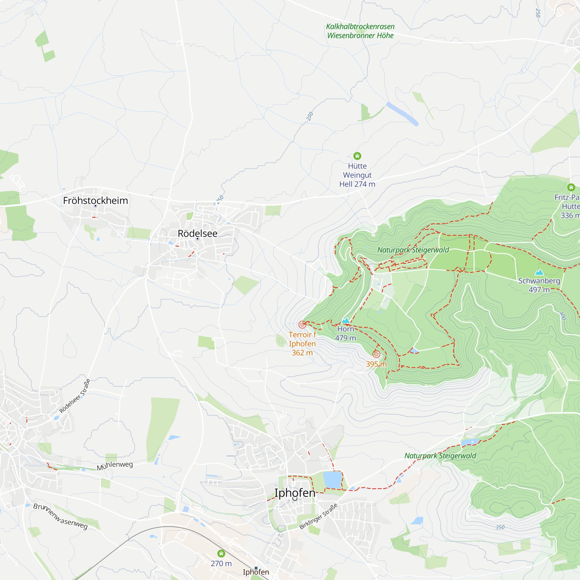 Küchenmeisterhütte map