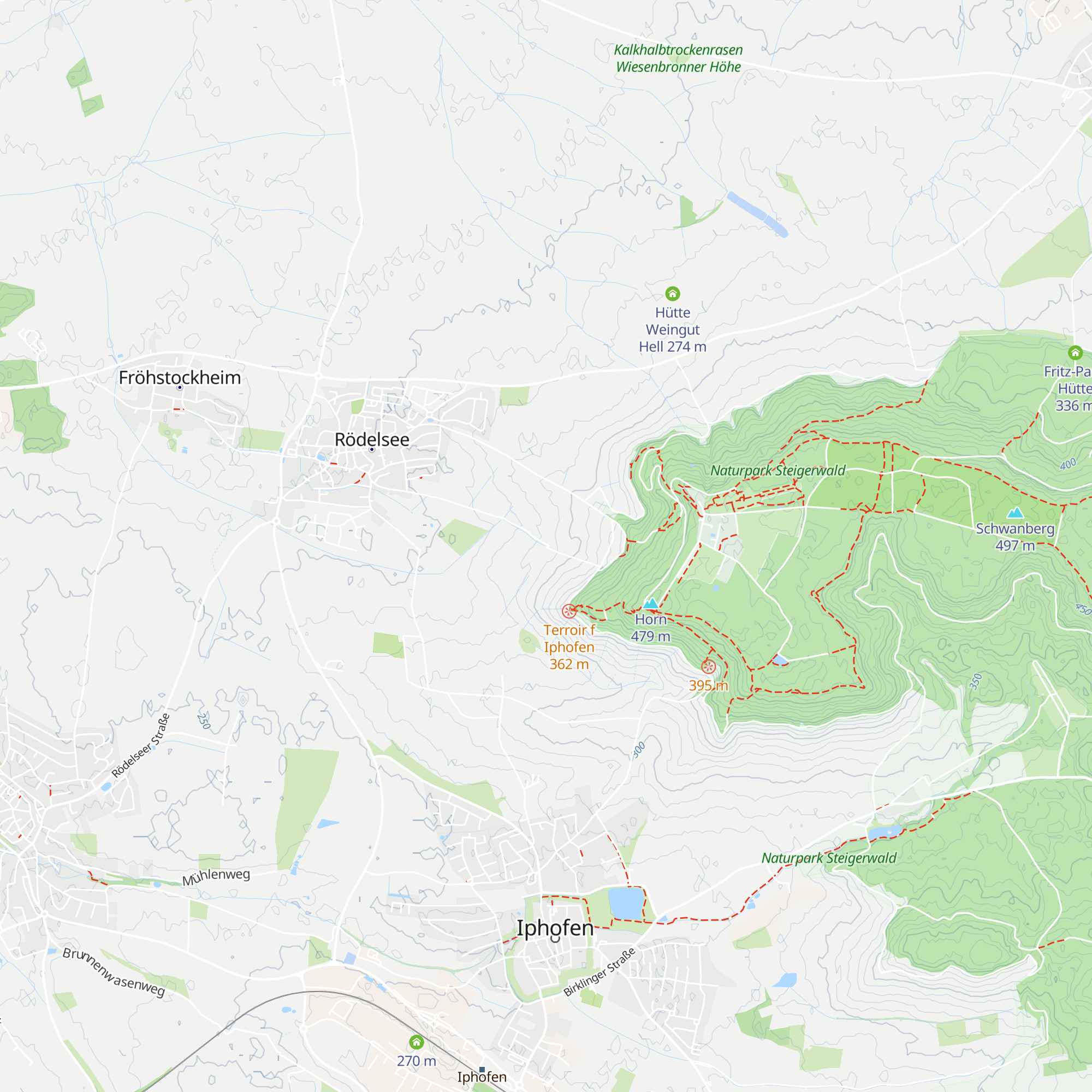 Küchenmeisterhütte map