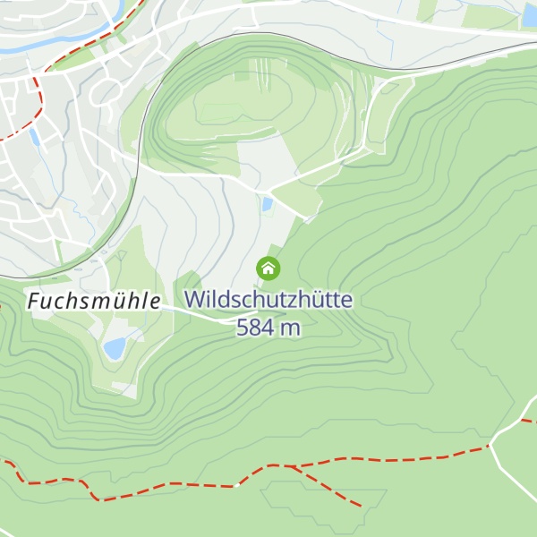 Map of Wildschutzhütte