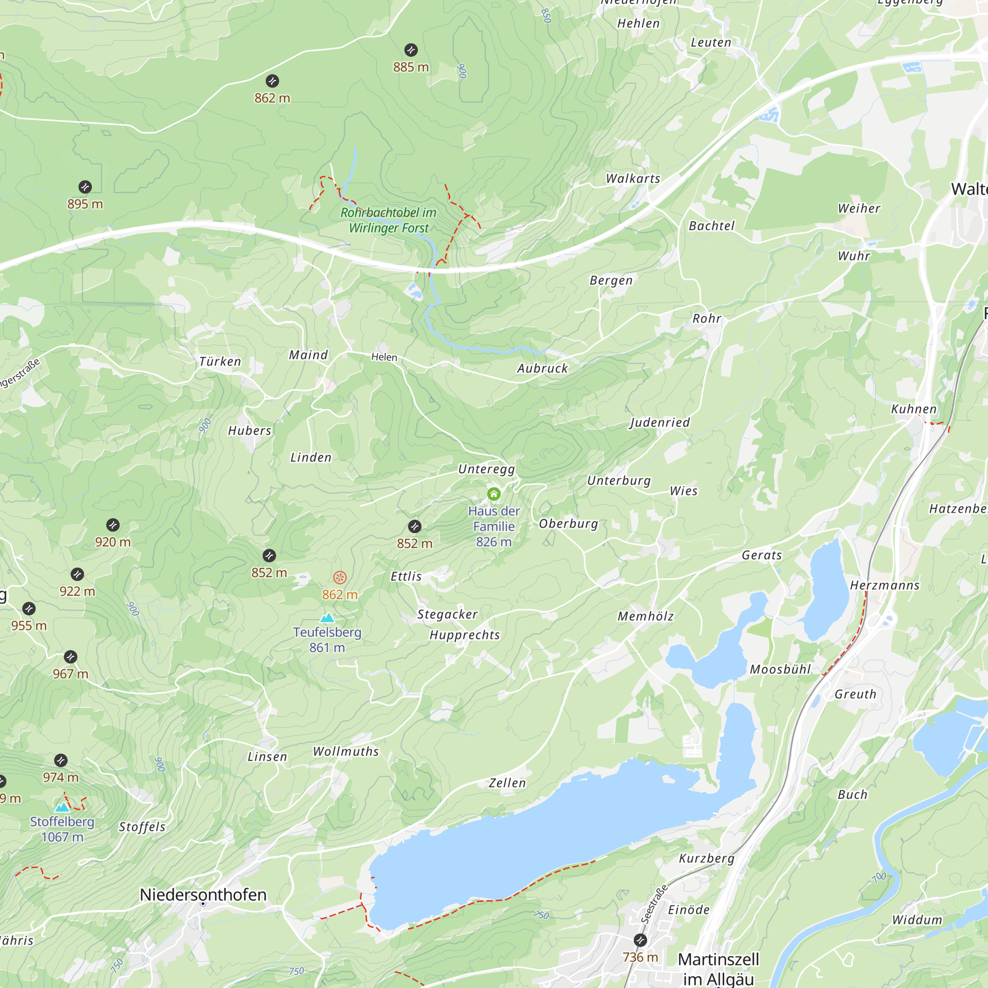 Haus der Familie map