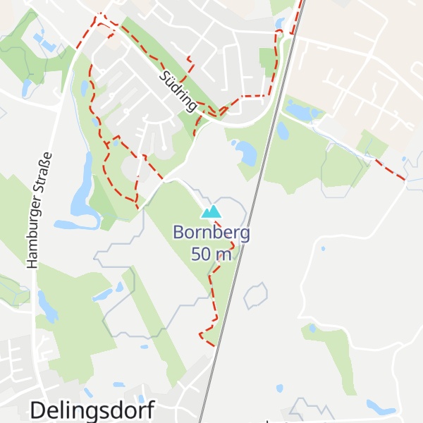 Map of Bornberg