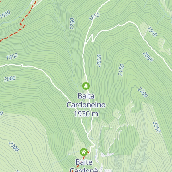 Map of Baita Cardoneino