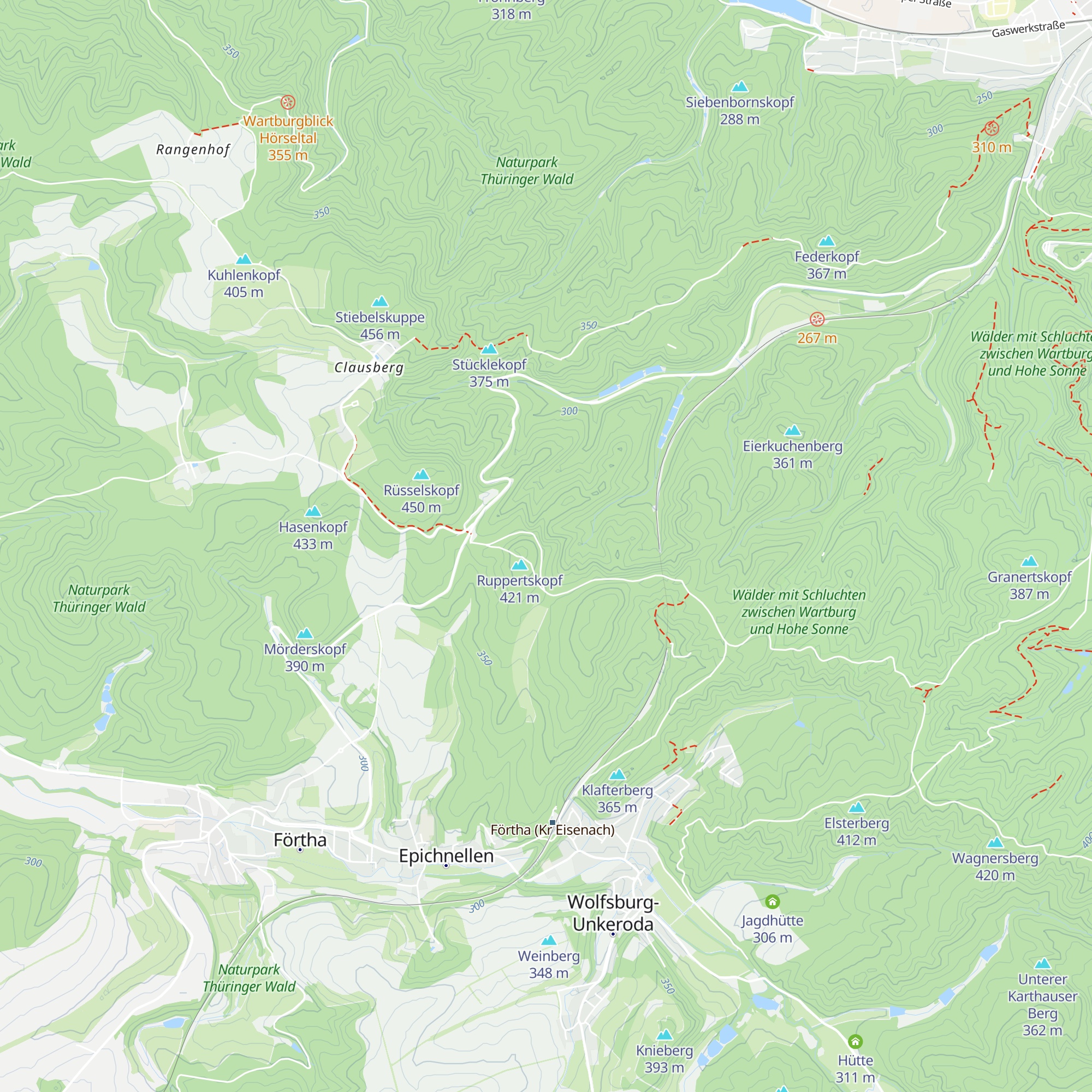Jagdhütte map