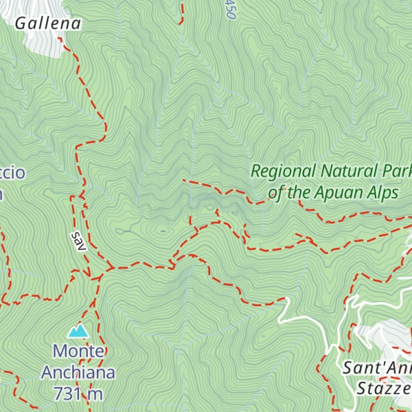 Map of Pizzi del Bottino