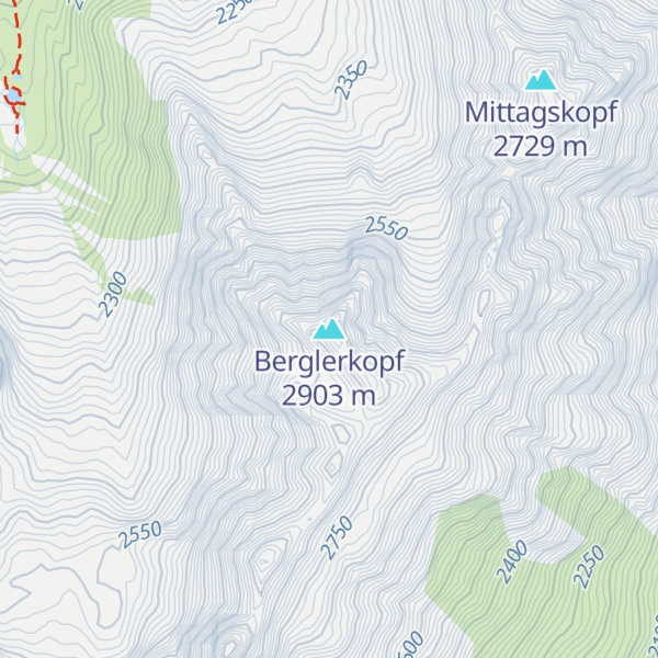 Map of Berglerkopf