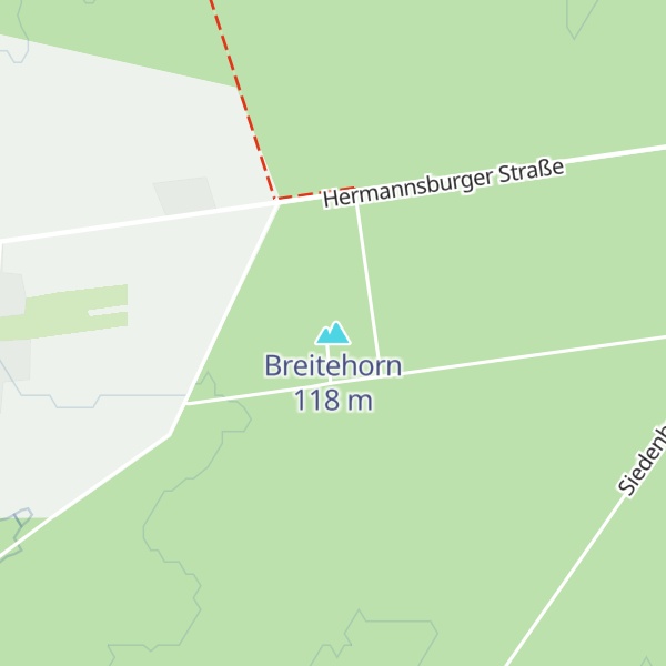 Map of Breitehorn