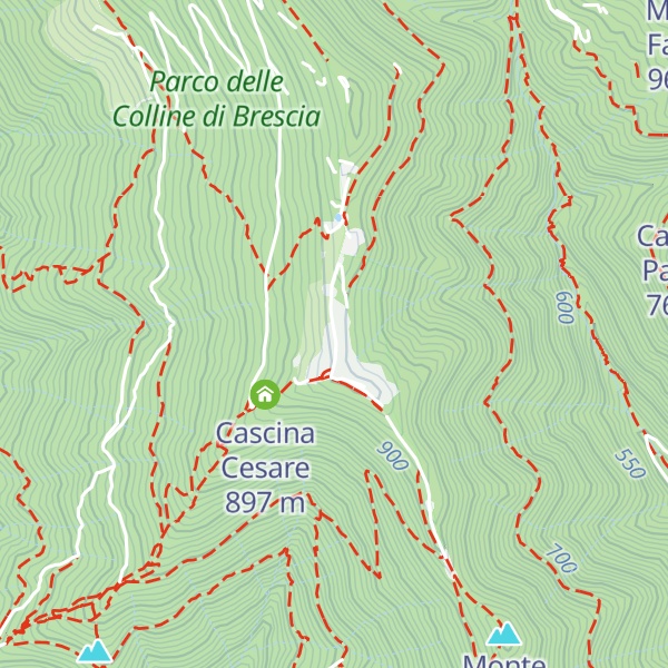 Map of Monte Spina