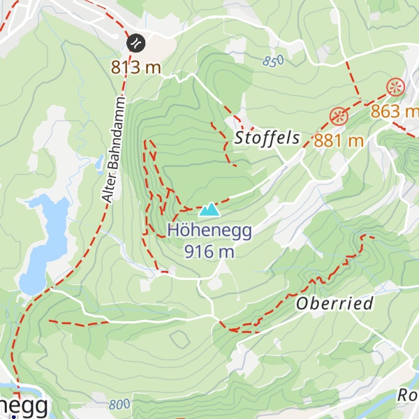 Map of Höhenegg