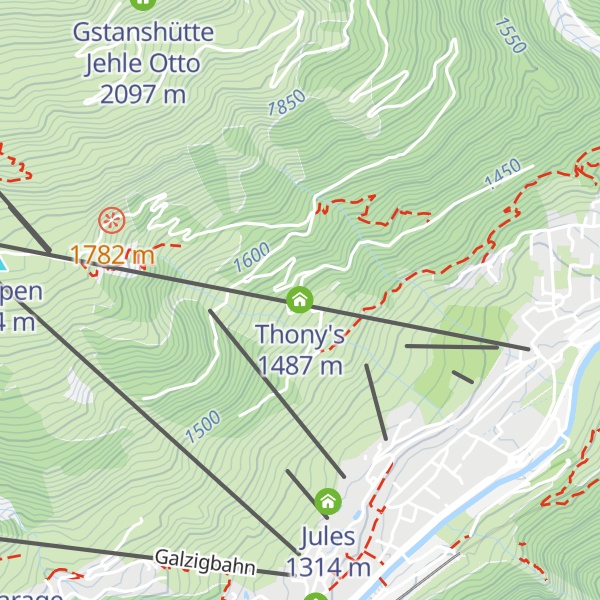 Map of Thony's