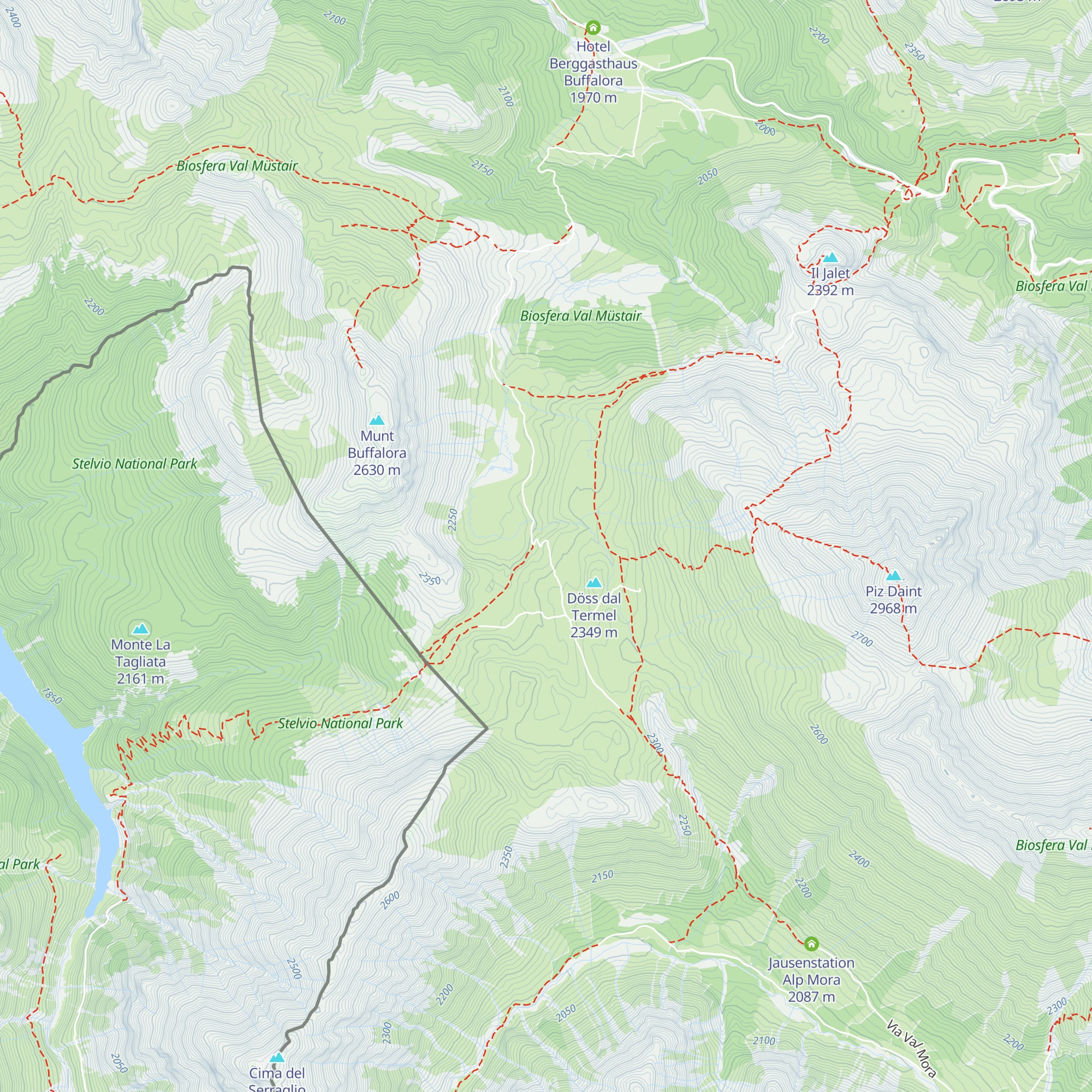 Chasa da Cunfin map