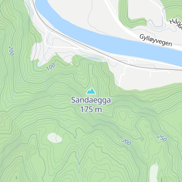 Map of Sandaegga