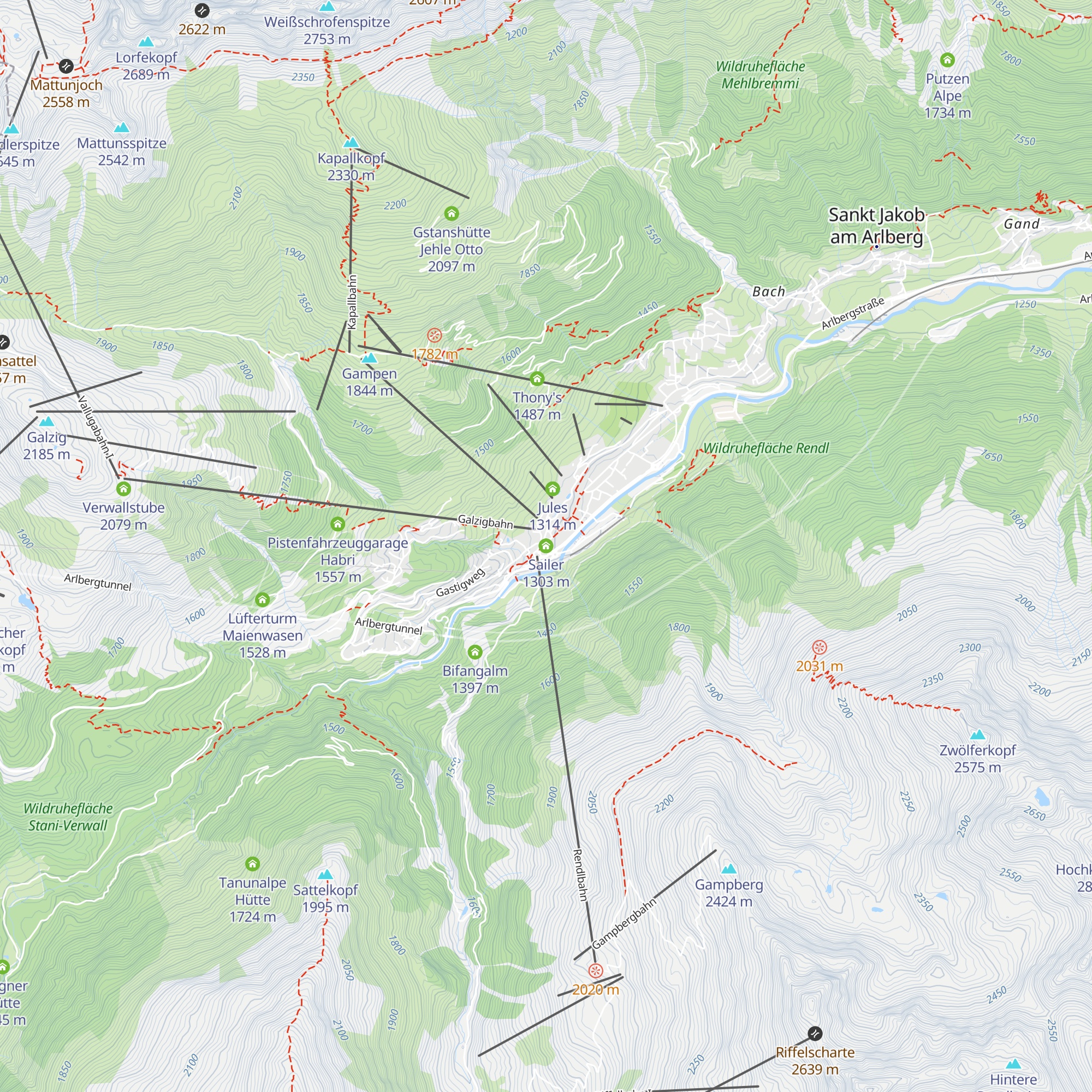 Sailer map