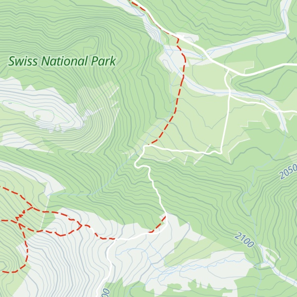 Map of Alp Buffalora