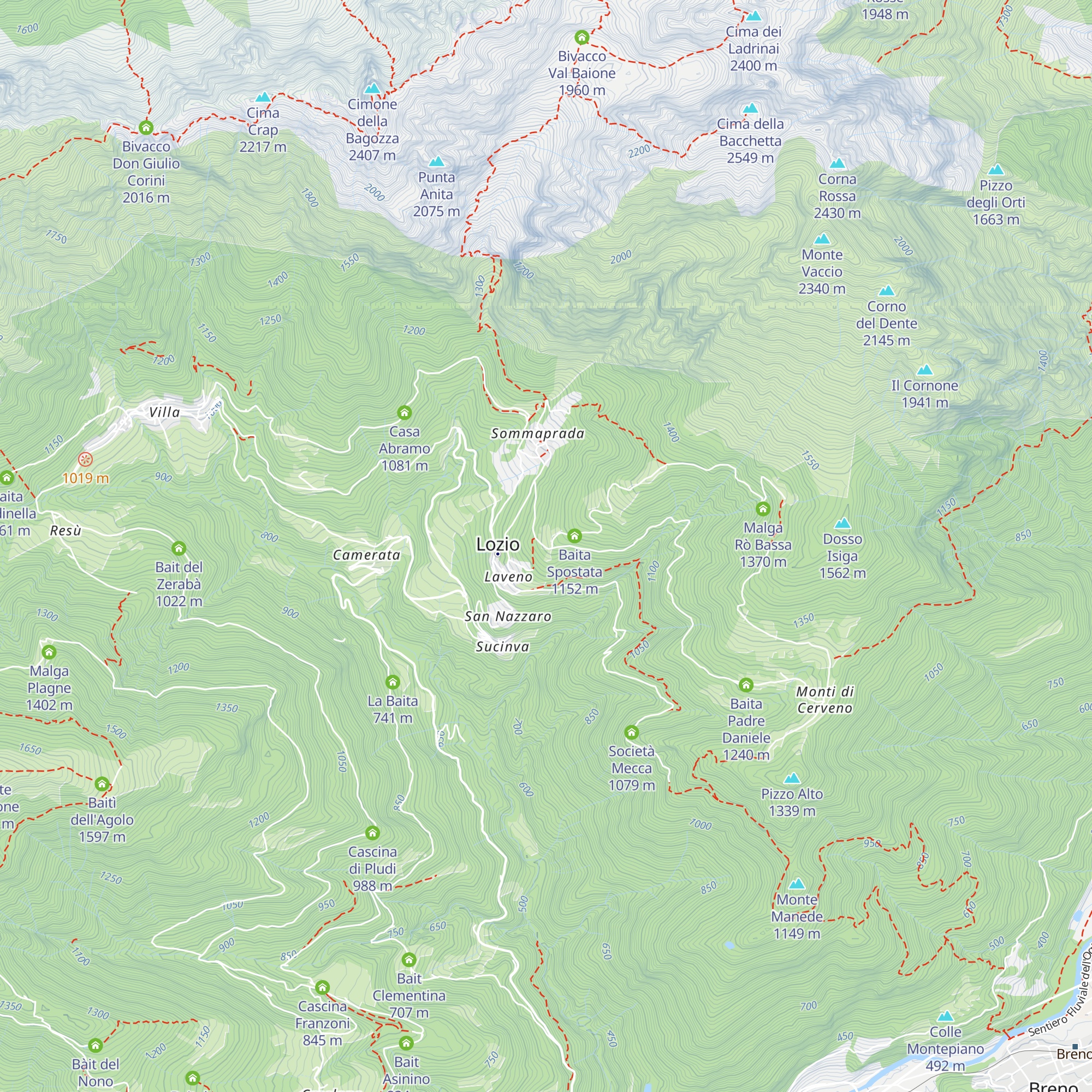 Bait Paroli map