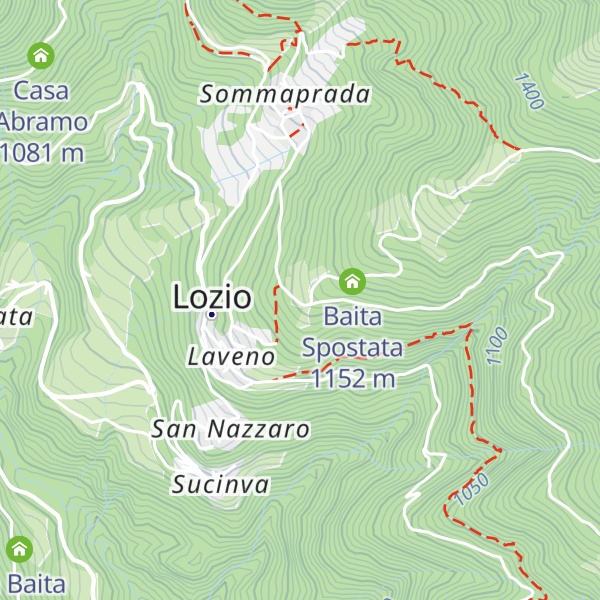Map of Bait Paroli