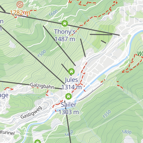Map of Jules