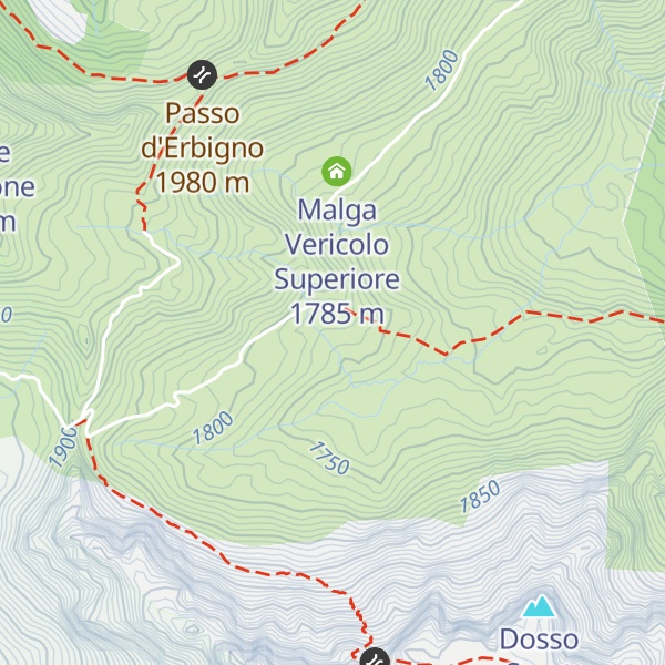 Map of Malga Campione Inferiore