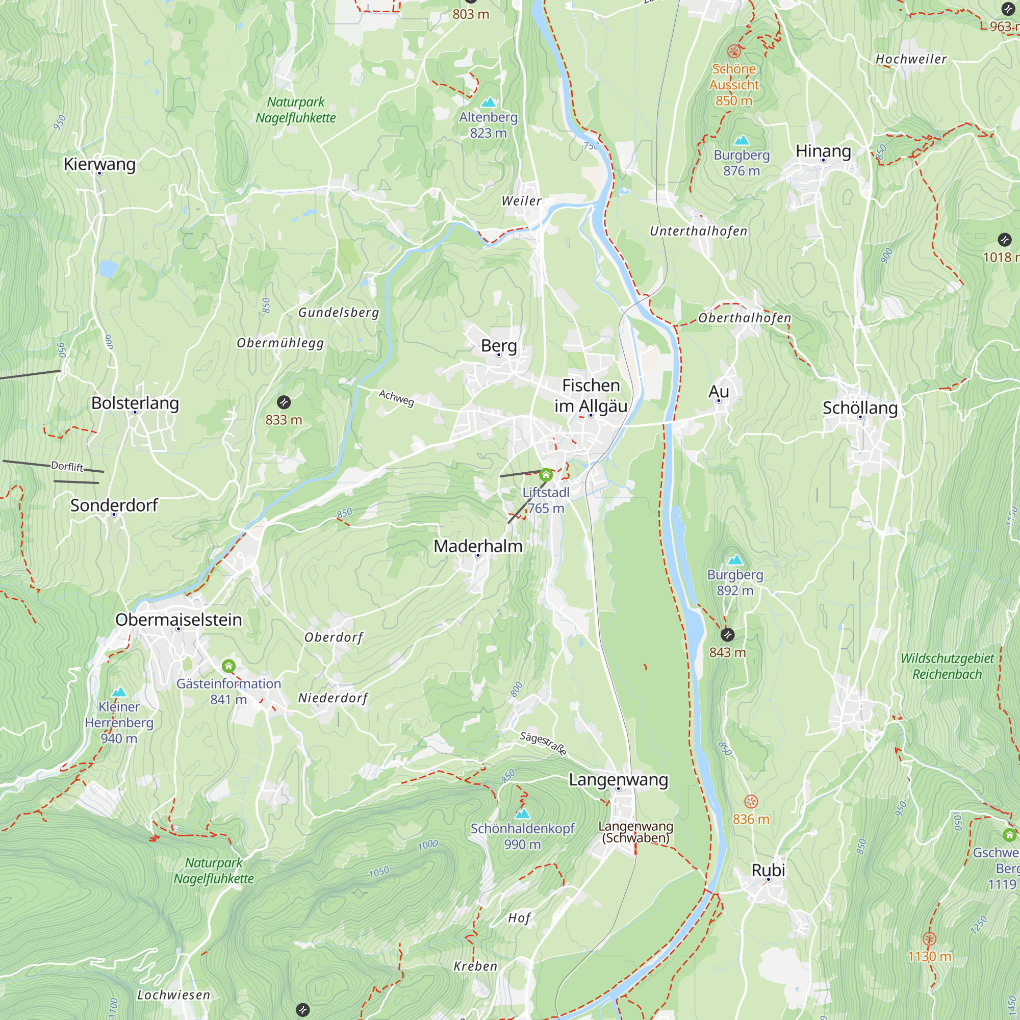 Hotel Tanneck map