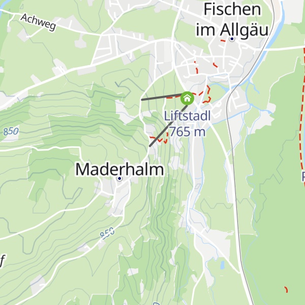 Map of Maderhalm