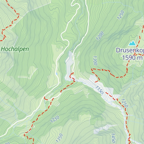 Map of Berggasthof Einödsbach