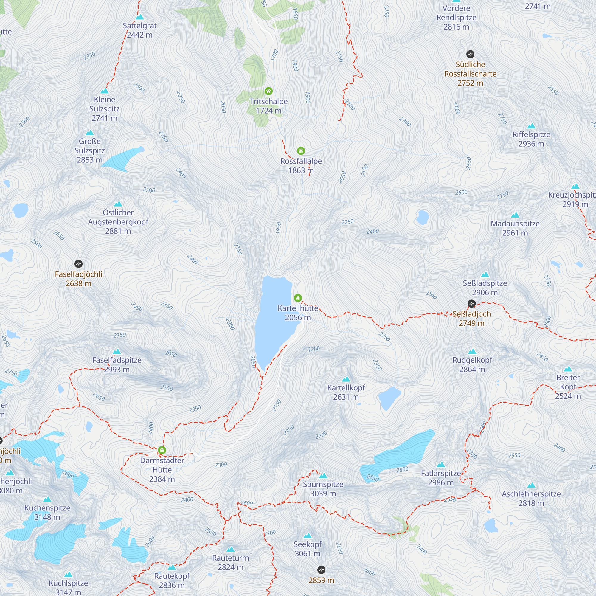 Kartellhütte map