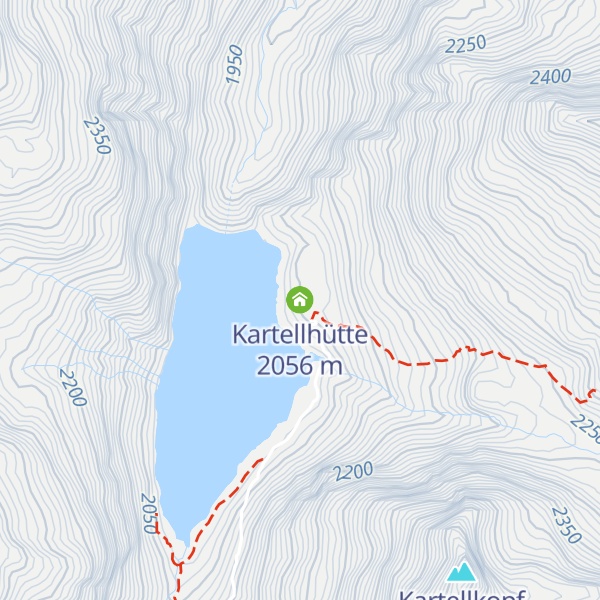 Map of Kartellhütte