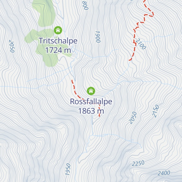Map of Rossfallalpe