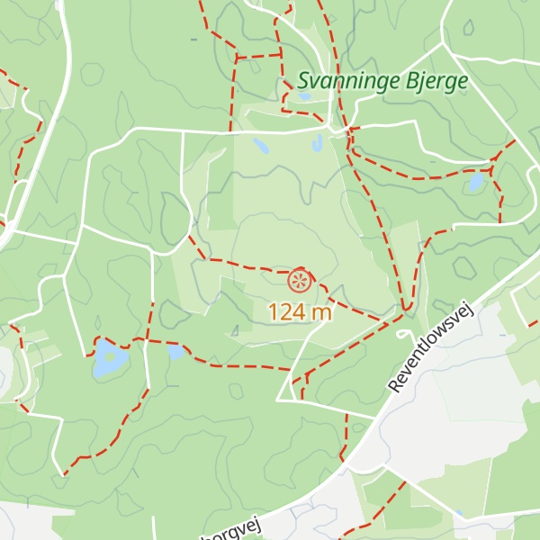 Map of Lerbjerg