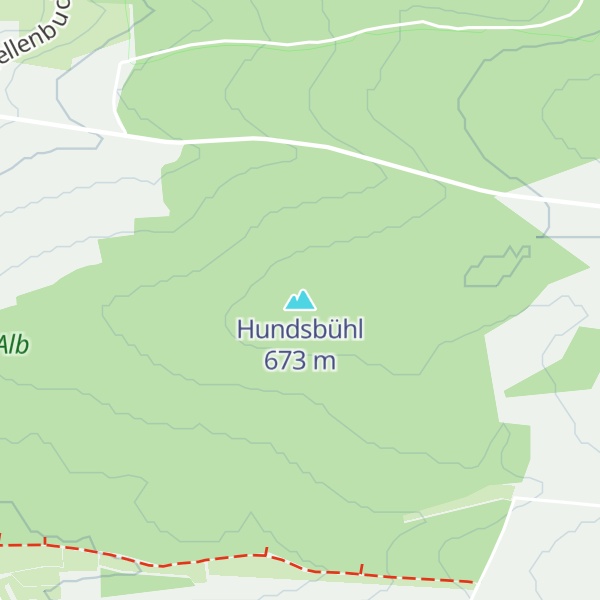 Map of Hundsbühl