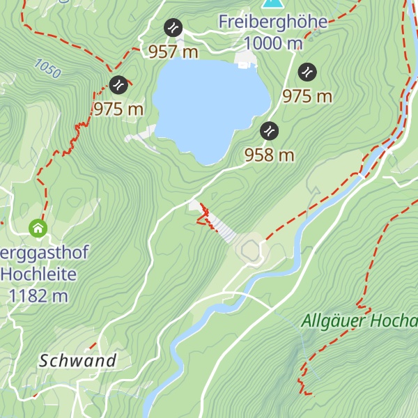 Map of Trainer-Tribüne
