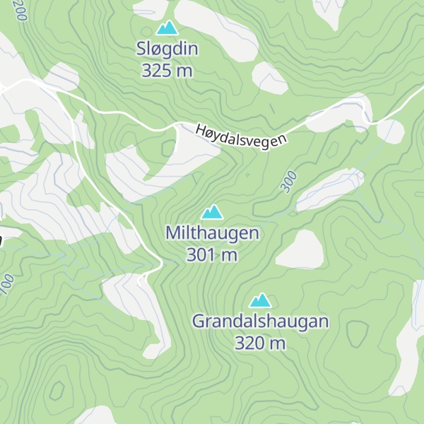 Map of Milthaugen
