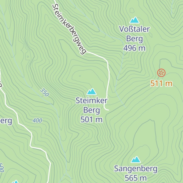 Map of Steimker Berg