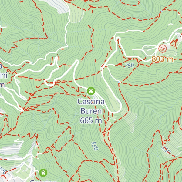 Map of Cascina Buren
