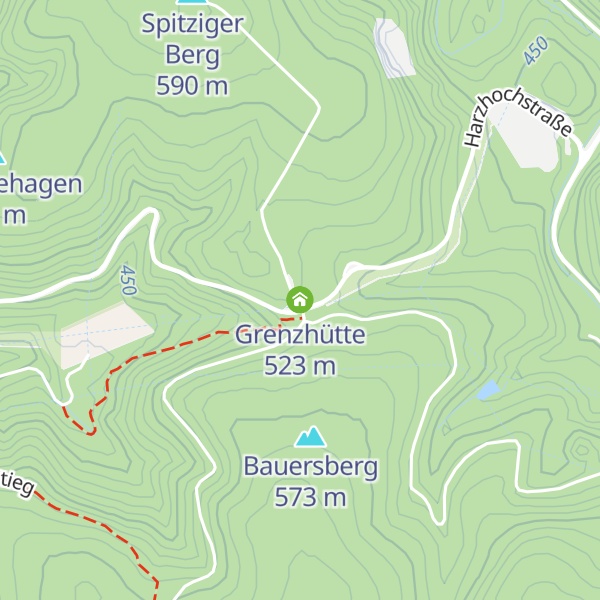 Map of Grenzhütte