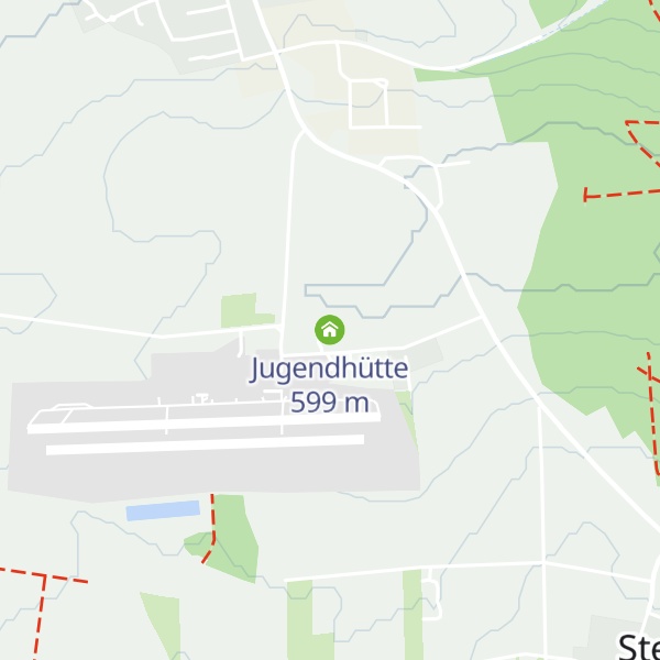 Map of Jugendhütte
