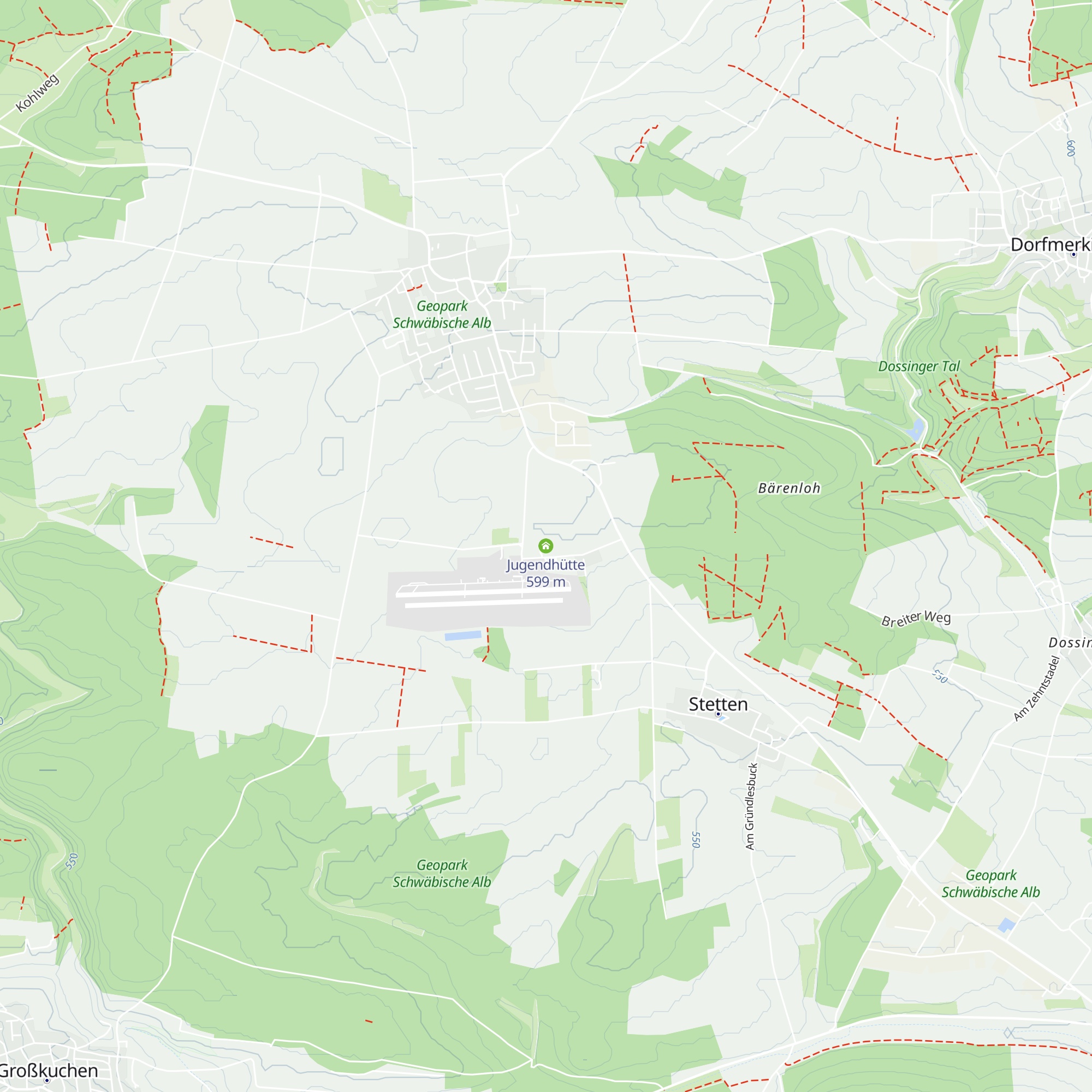 Jugendhütte map