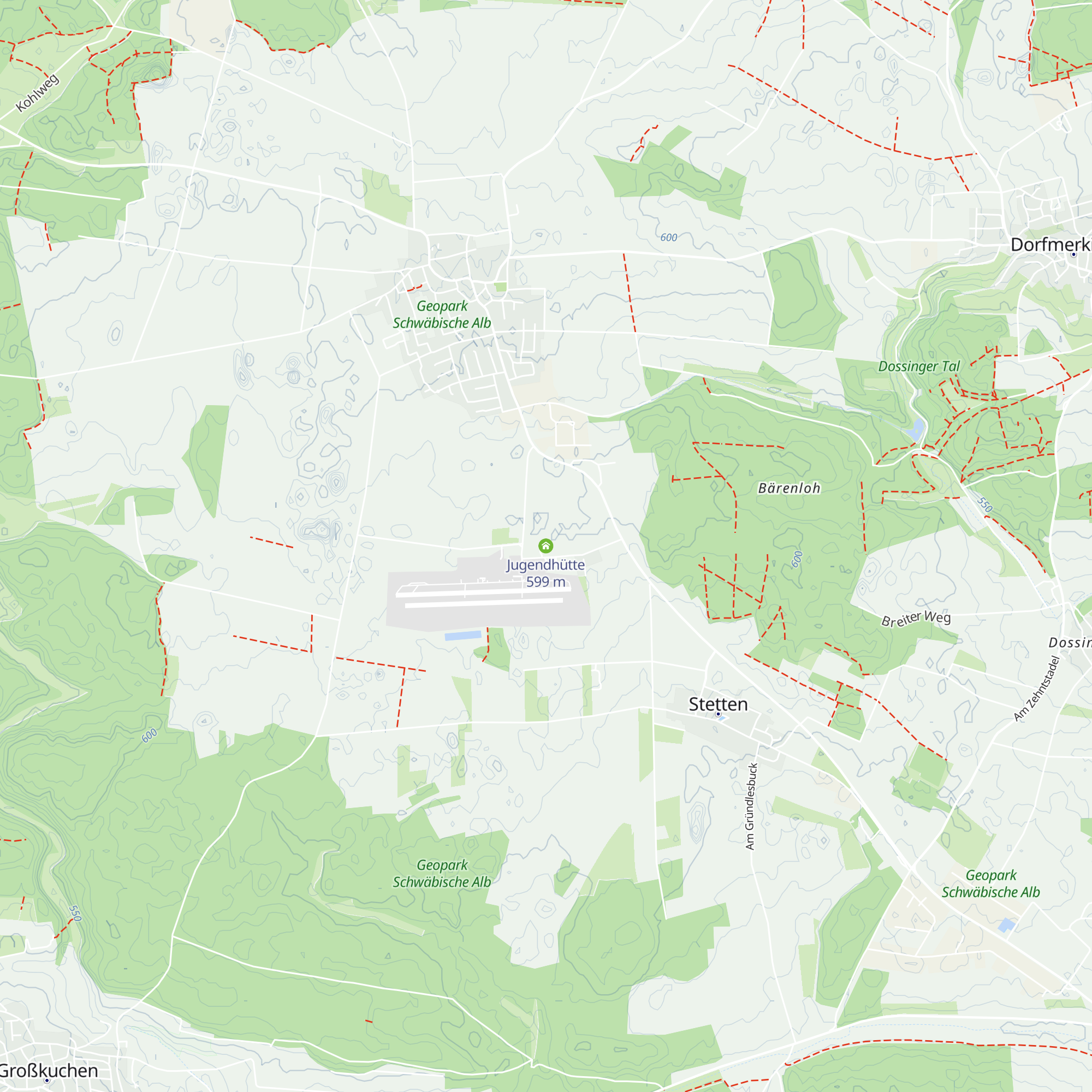 Jugendhütte map