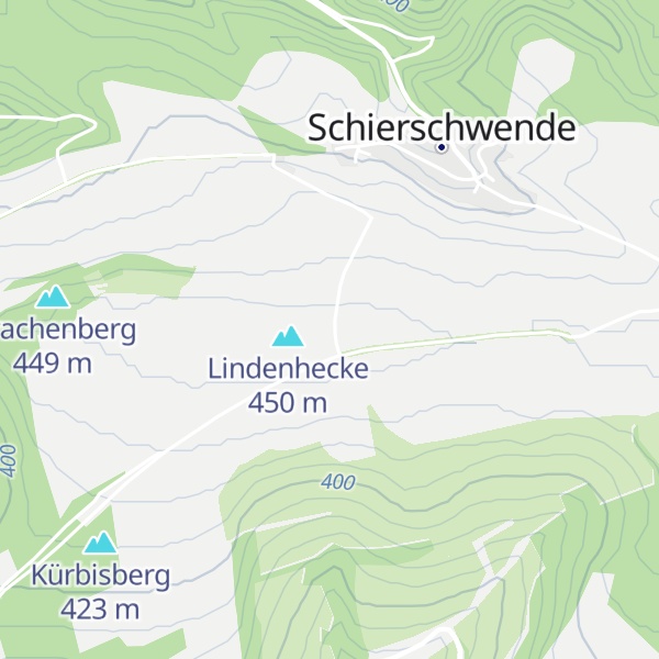 Map of Grillhütte Schierschwende