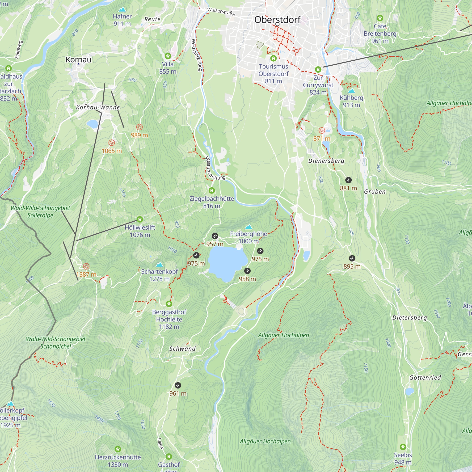 Gasthaus Seeblick map