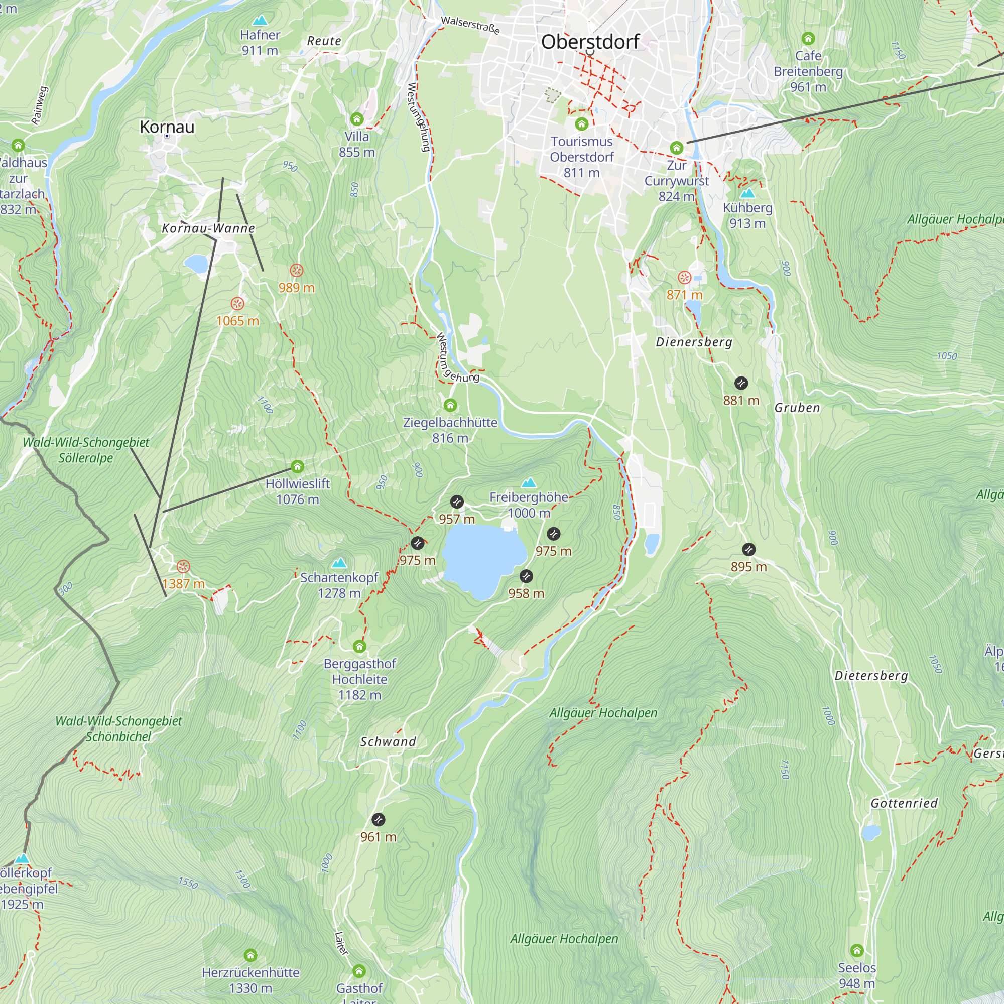 Gasthaus Seeblick map