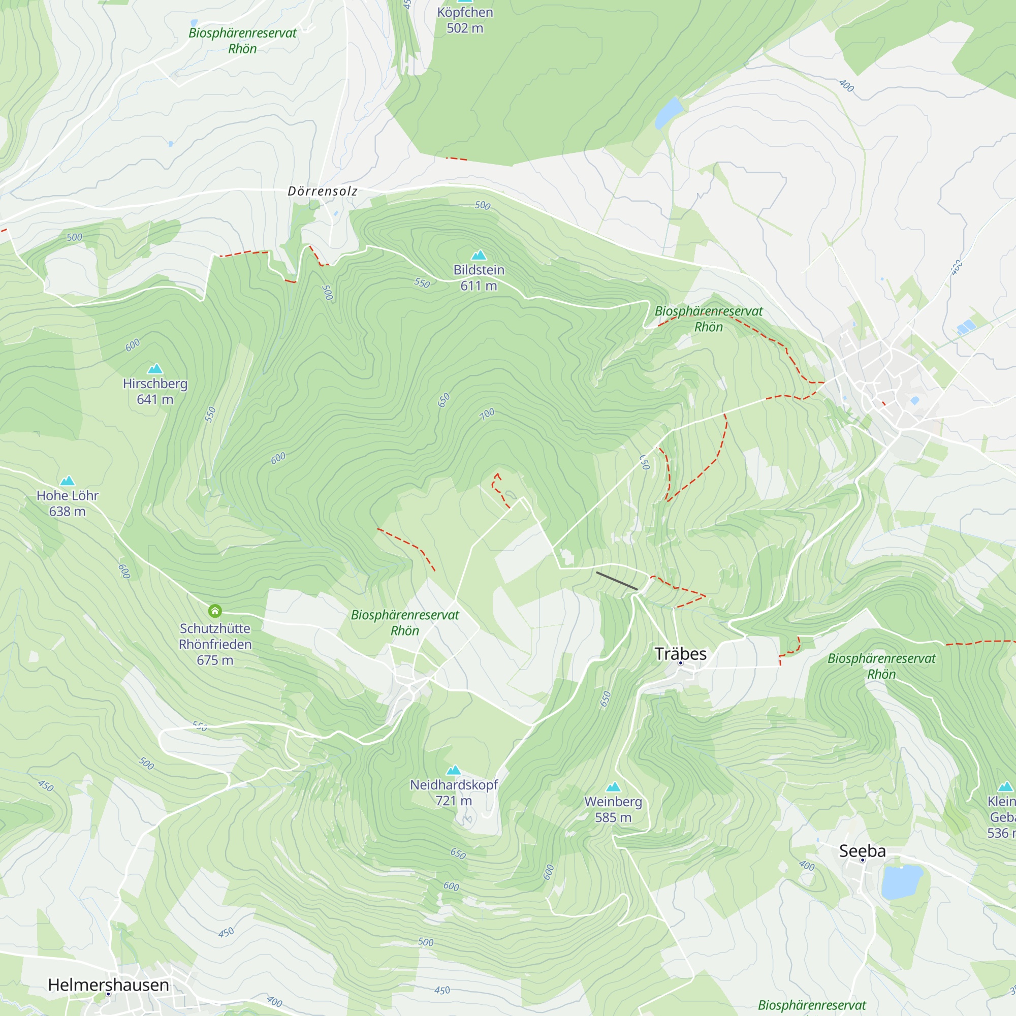 Finnhütte map