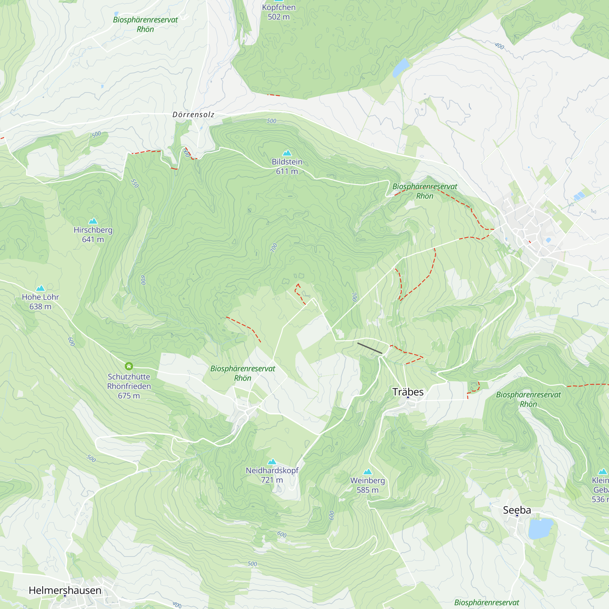 Finnhütte map