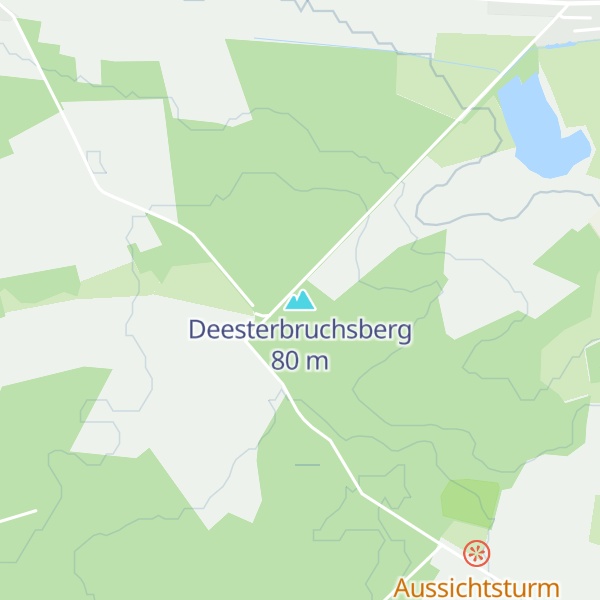 Map of Deesterbruchsberg