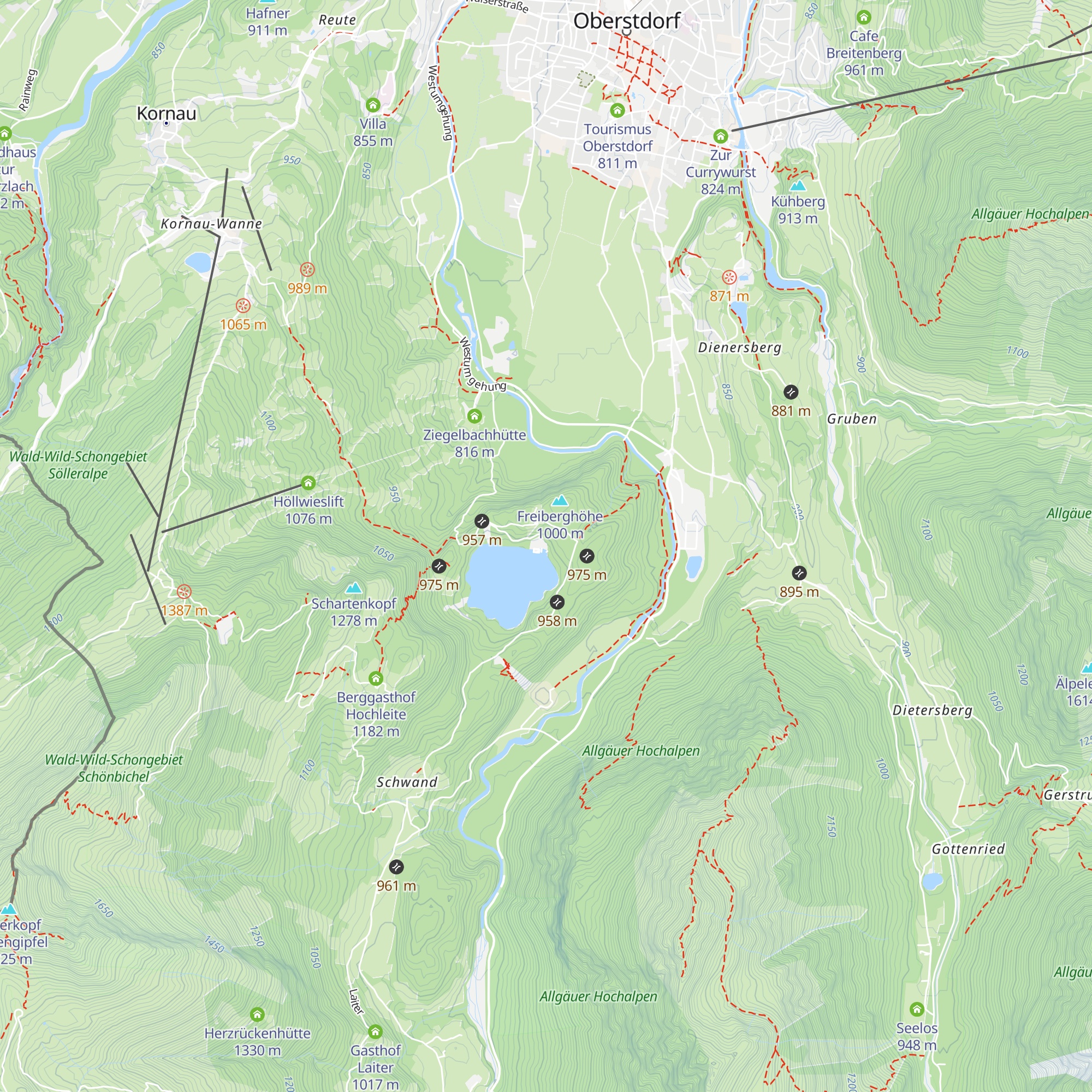 Bootshaus Freibergsee map