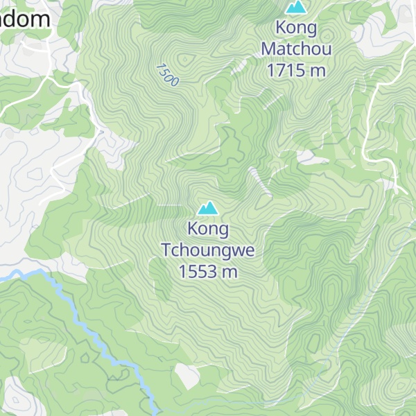 Map of Kong Tchoungwe