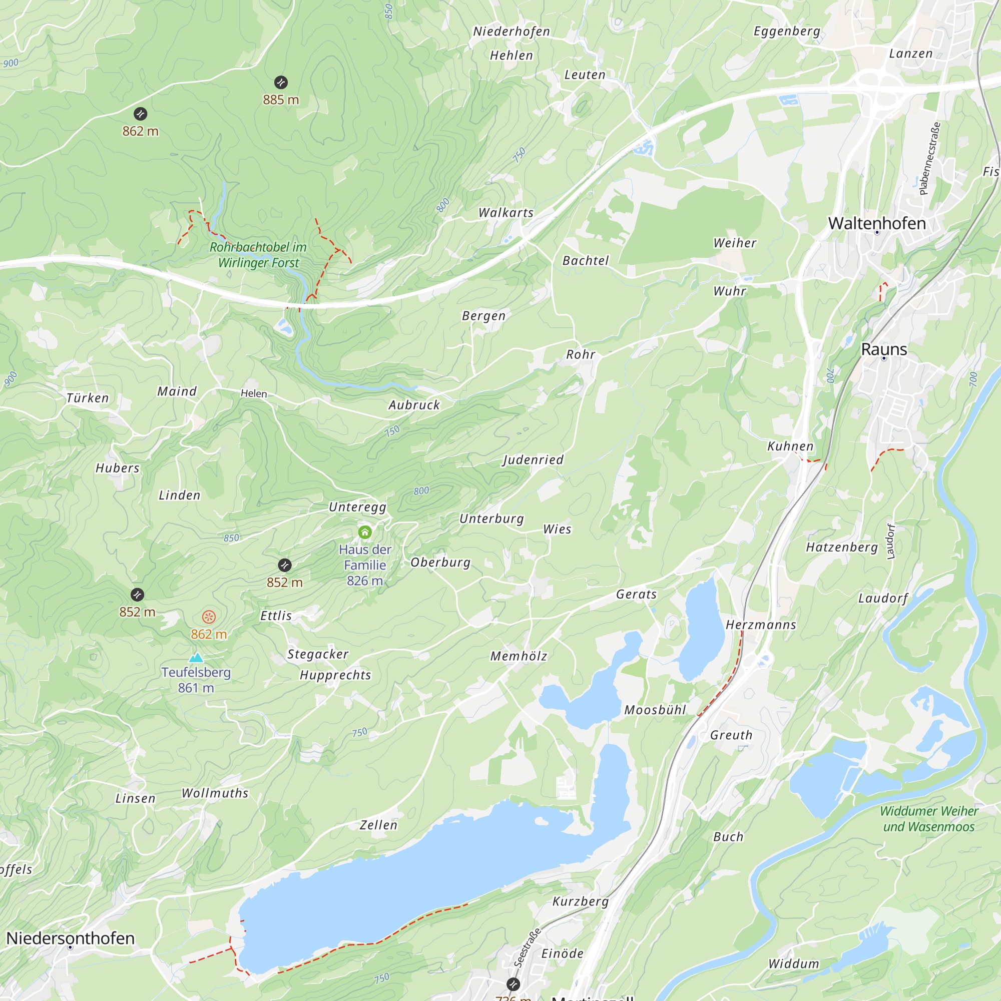 Ferienhof Hieble map