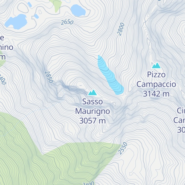 Map of Sasso Maurigno