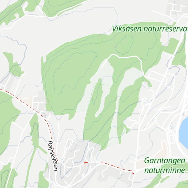 Map of Skredderrudberget